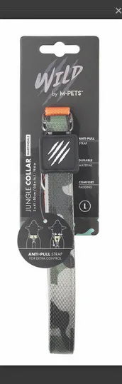 COLLAR M-PETS WILD JUNGLE