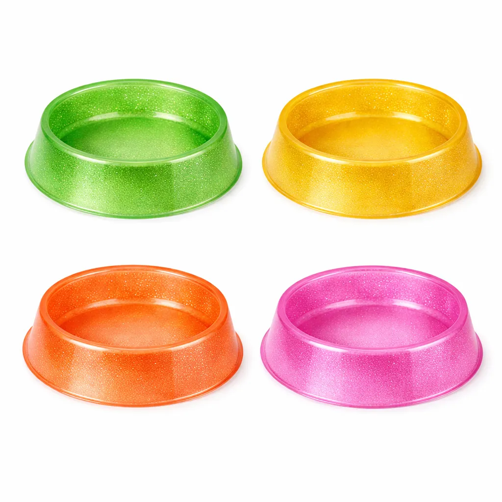 [COMCHBV] COMEDERO CHICO CON BRILLOS CF (Verde)