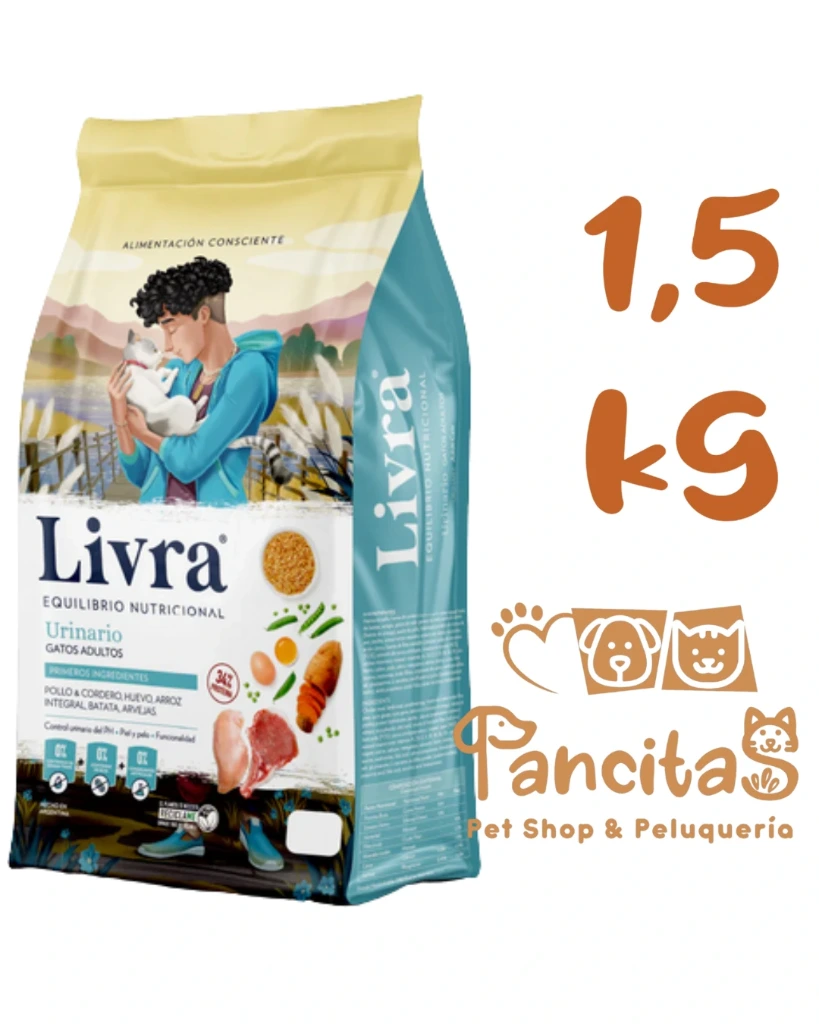 LIVRA GATO URINARY 1,5KG