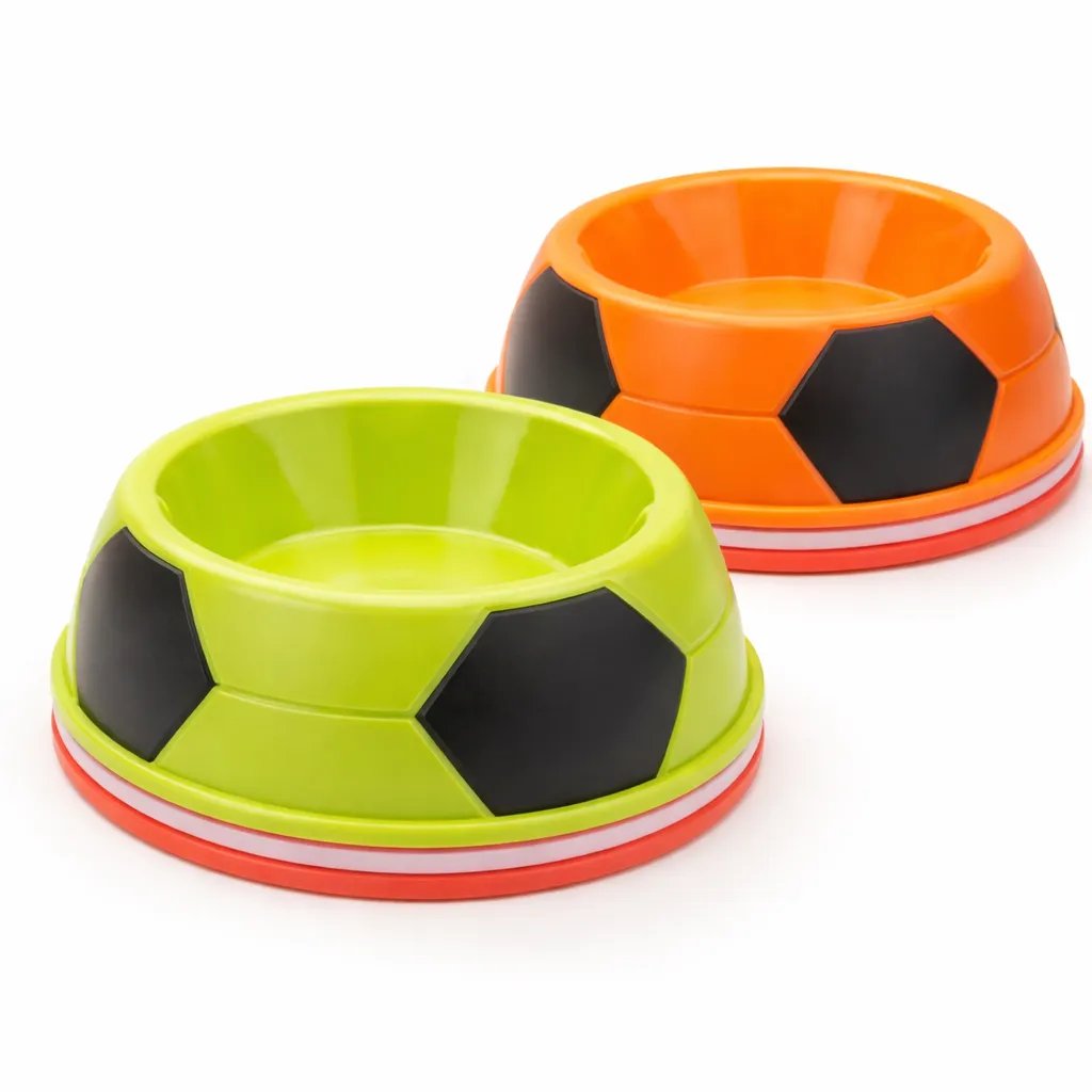 COMEDERO PELOTA DE FUTBOL (Blanco)