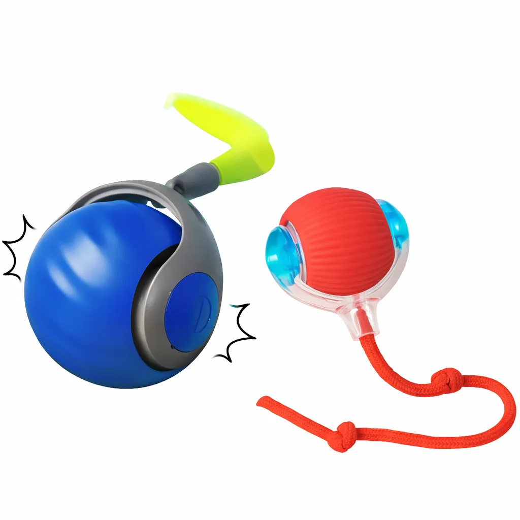 PELOTA INTERACTIVA RECARGABLE CON COLA (con cola)