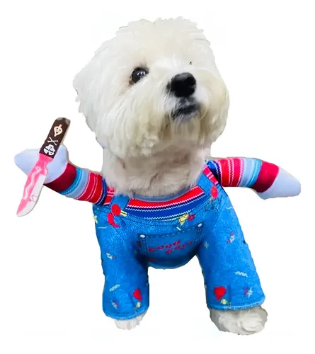 [ChuckyS] DISFRAZ HALLOWEEN CHUCKY CANINE COUTURE (S)