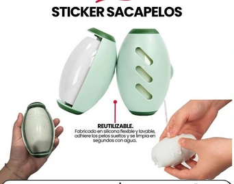 [25433] RODILLO SACA PELO STICKER LAVABLE