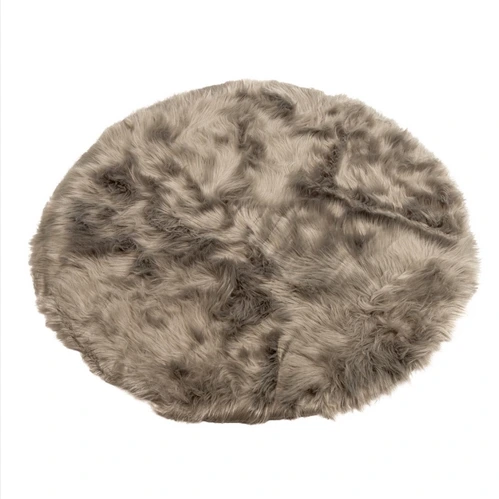 COLCHONETA REDONDA PELUDA CHICA 40X40CM