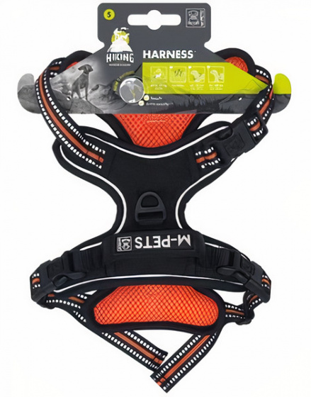 ARNES M-PETS HIKING HARNESS NARANJA