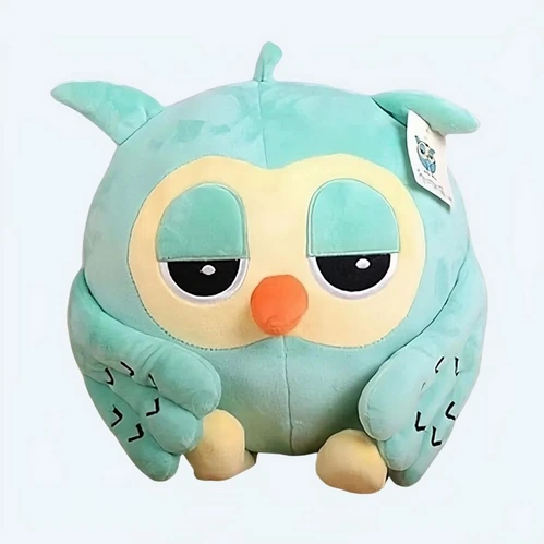 PELUCHE BUHO GORDO COLORES