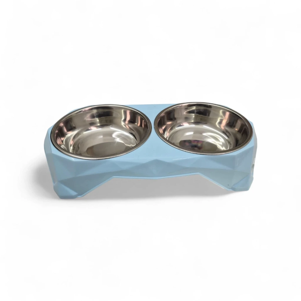 COMEDERO ACERO INOX ANTI DERRAME COLORES