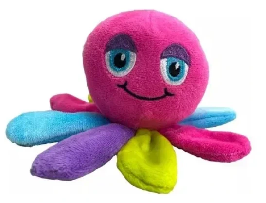 PELUCHE PULPO MULTICOLOR