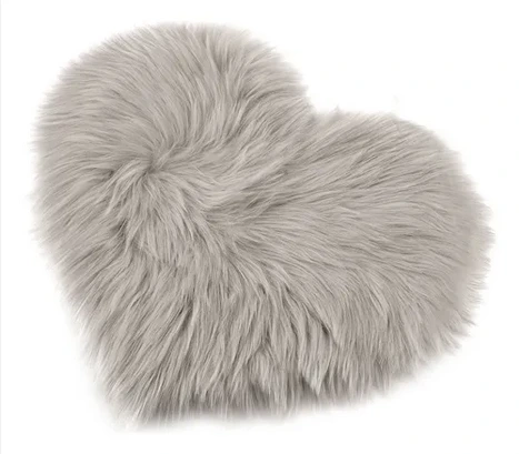[25926] CAMA ALFOMBRILLA CORAZON GRANDE 80X70CM