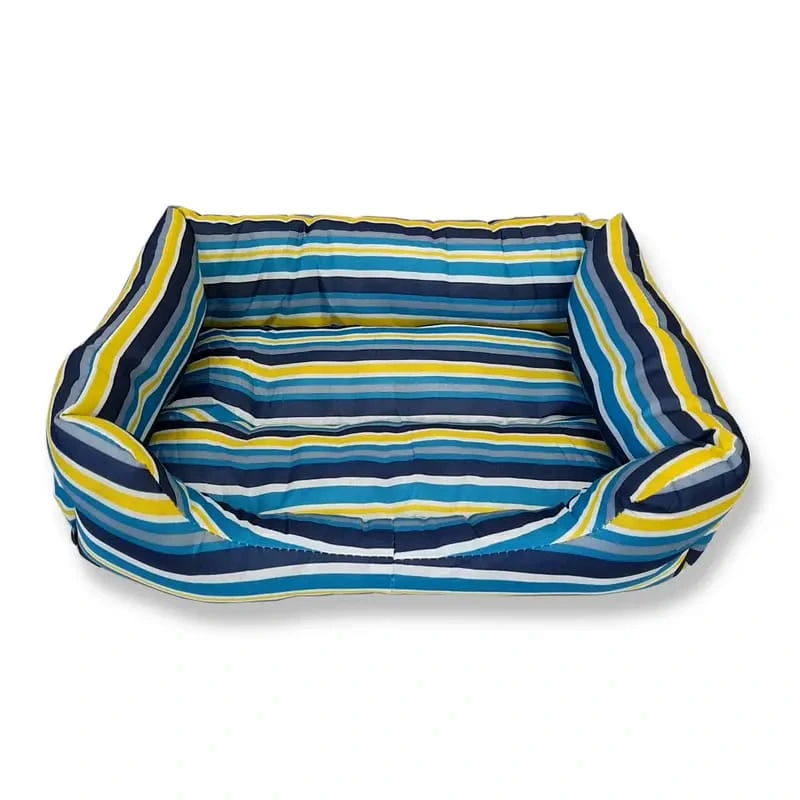 CAMA RAYADA MULTICOLOR 58X45X15CM