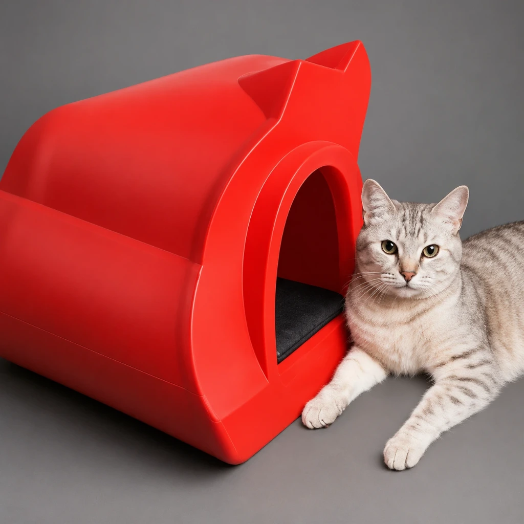 CUCHA ROCCO IGLU GATO 35x30x40