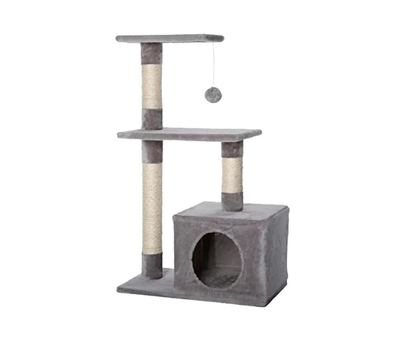 RASCADOR 4 NIVELES CON CASA 40X40X112