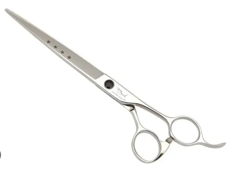 [ST34180] TIJERA RECTA SHARK TEETH 8"