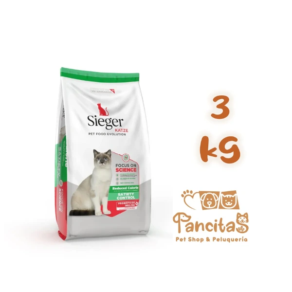 SIEGER KATZE CAT REDUCED CALORIE 3KG
