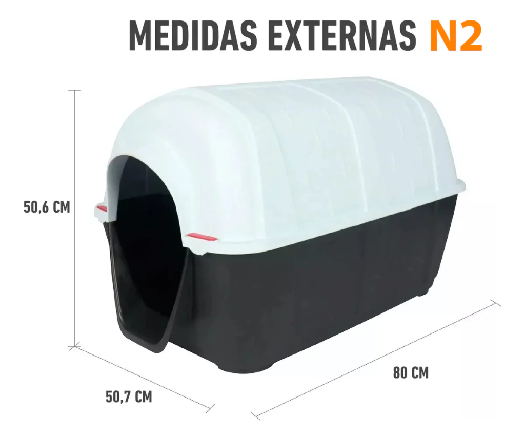 CUCHA RAST GRIS N2 51X51X80CM