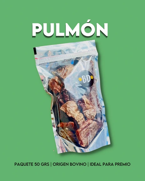 [BDPULON50] BOCADOG PULMON DESHIDRATADO X50GR