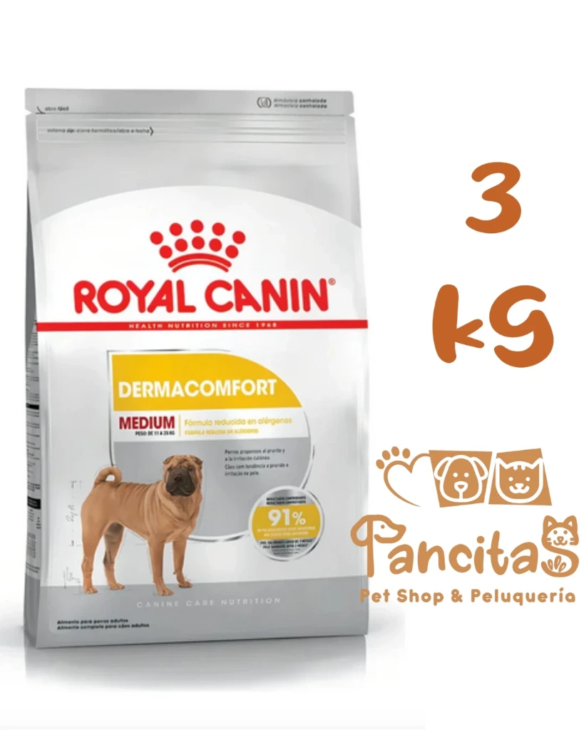 [RC] ROYAL CANIN DOG DERMACONFORT MEDIUM 3KG