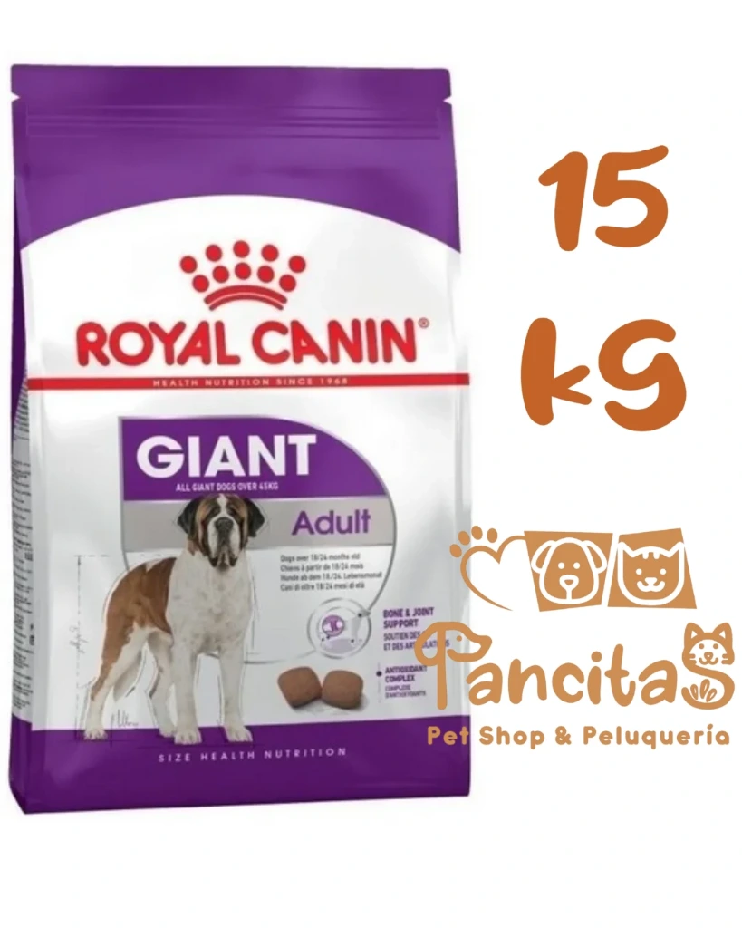 ROYAL CANIN DOG GIANT ADULT 15KG PROMO