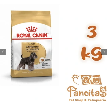ROYAL CANIN DOG SCHNAUZER MINI ADULT 3KG