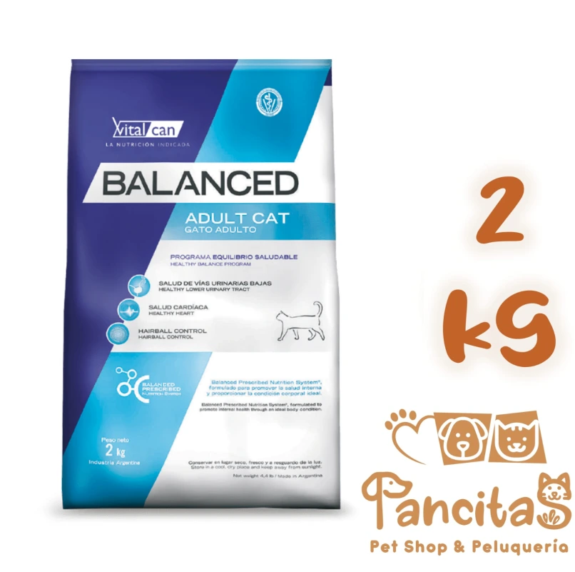 [21704] VITAL CAN BALANCED  CAT ADULT 2KG PROMO