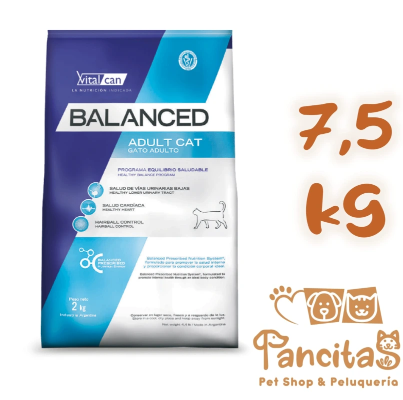 [21705] VITAL CAN BALANCED CAT ADULT 7,5KG PROMO