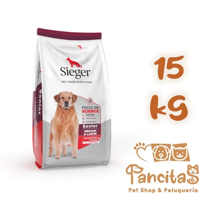 [176] SIEGER DOG SENIOR +7 15KG