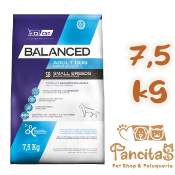 [11728] VITAL CAN BALANCED  DOG ADULT SMALL 7,5KG PROMO