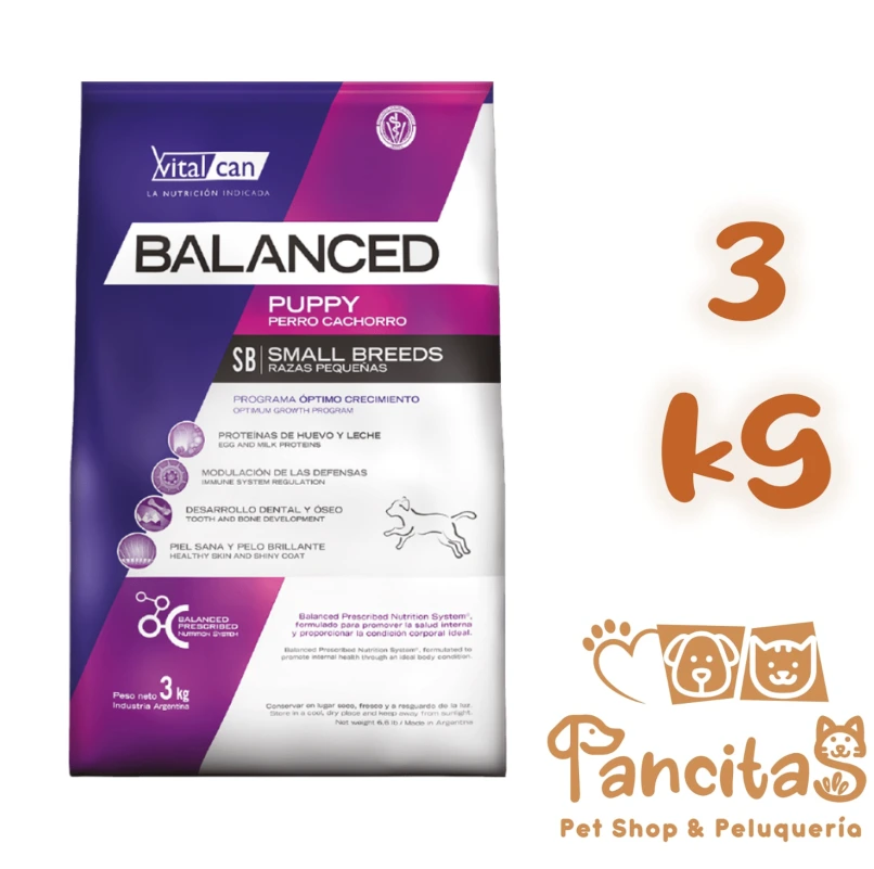 [31729] VITAL CAN BALANCED DOG PUPPY SMALL 3KG