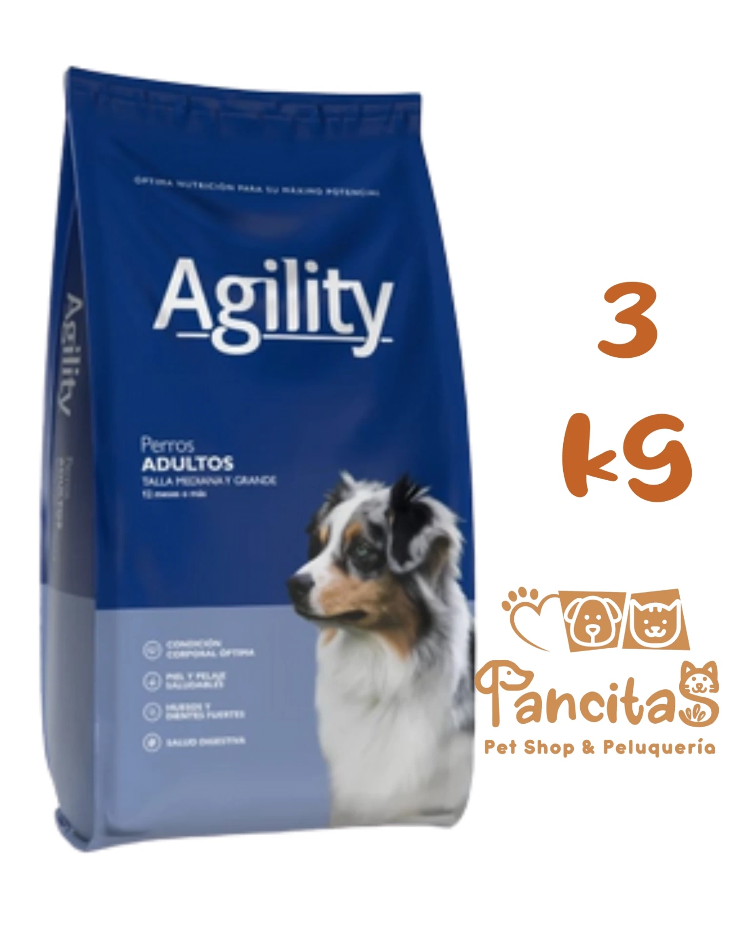 AGILITY DOG ADULTO 3KG