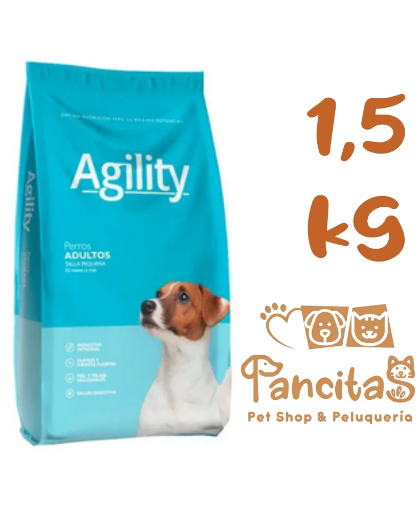 AGILITY DOG ADULTO RAZAS PEQUEÑAS 1,5KG