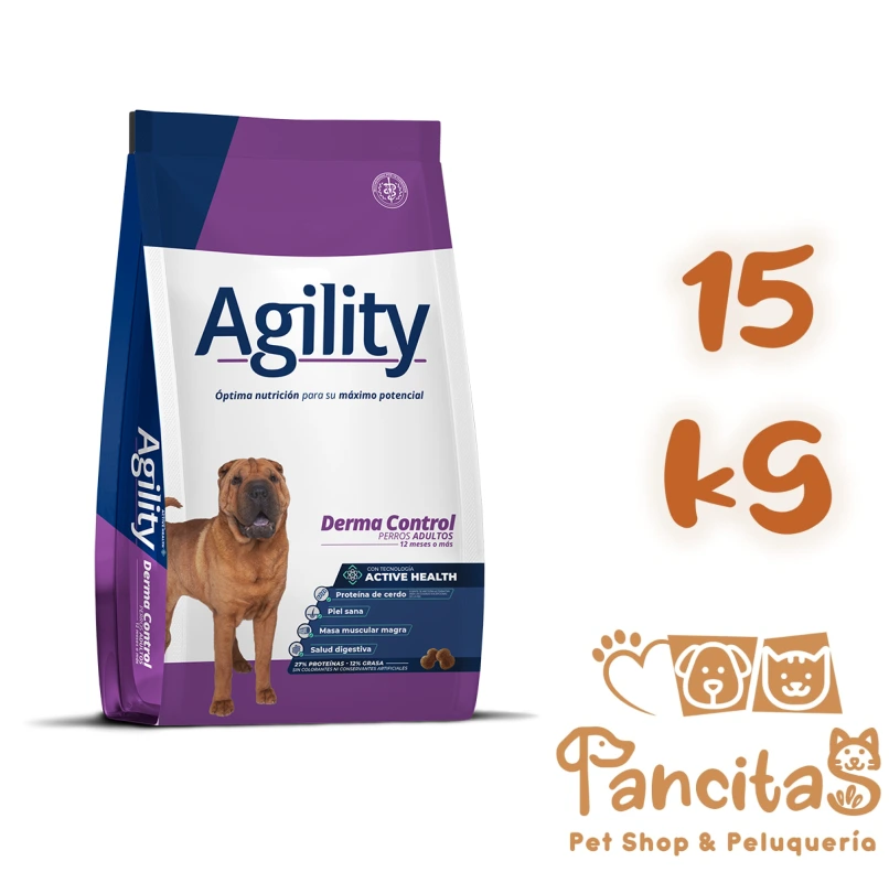 [291] AGILITY DOG DERMA CONTROL 15KG