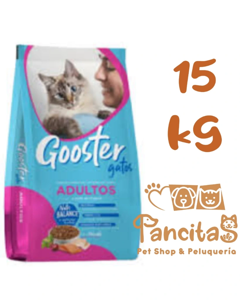 GOOSTER GATO ADULTO 15KG