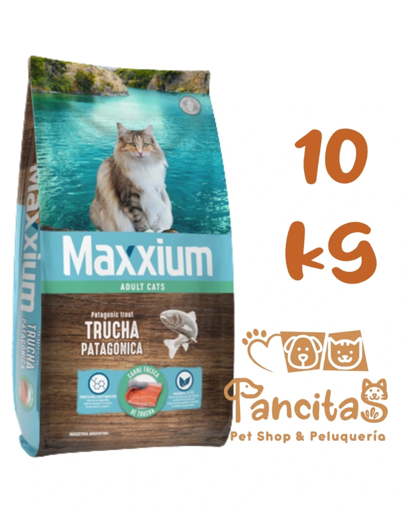 [456] MAXXIUM CAT ADULTO SABOR TRUCHA 10KG