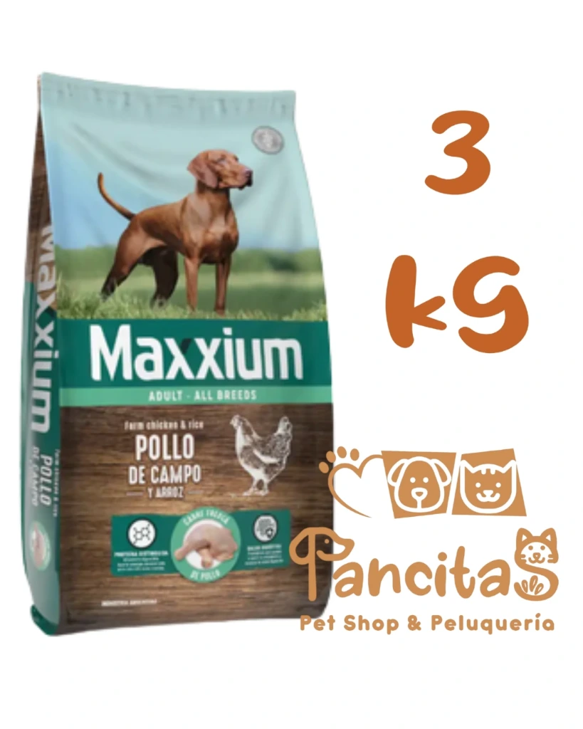 [484] MAXXIUM DOG ADULT SABOR POLLO 3KG
