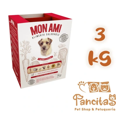 MON AMI DOG HUMAN GRADE ADULTO SMALL Y MEDIUM 3KG