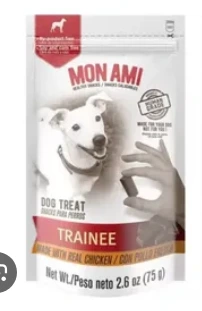 MON AMI SNACKS DOG TREAT TRAINEE POLLO 75GR