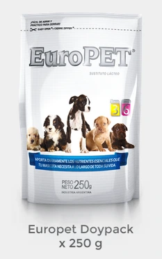 EUROPET SUSTITUTO LACTEO PERRO 250GR