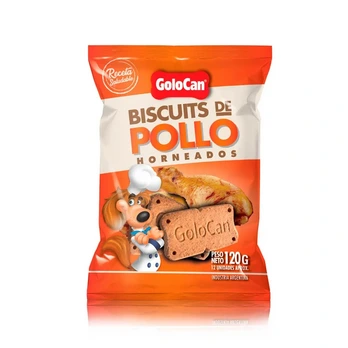 GOLOCAN BOCADITOS BISCUITS DE POLLO 120 GR
