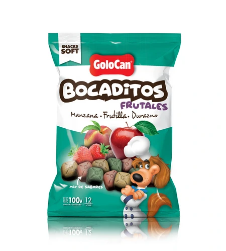GOLOCAN BOCADITOS SABOR FRUTALES 100GR