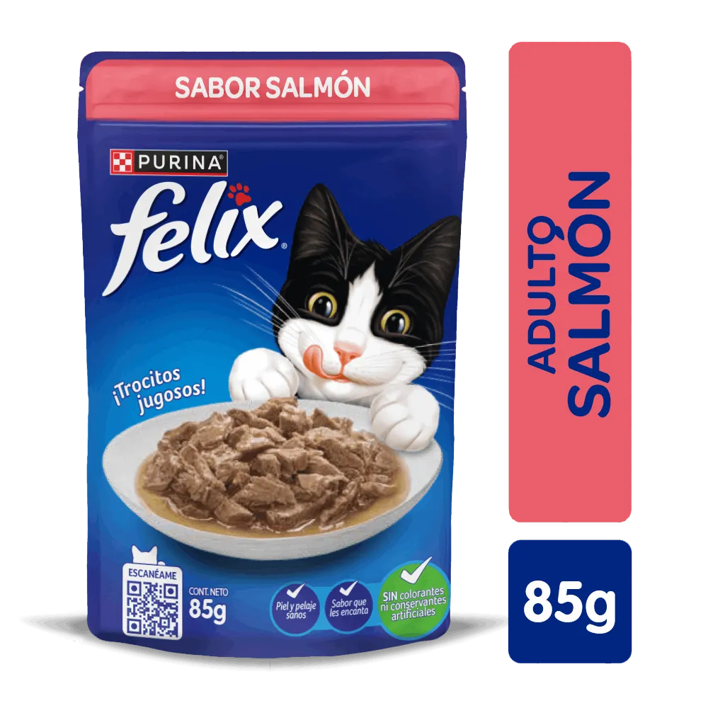 FELIX POUCH SALMON PROMO 5+1