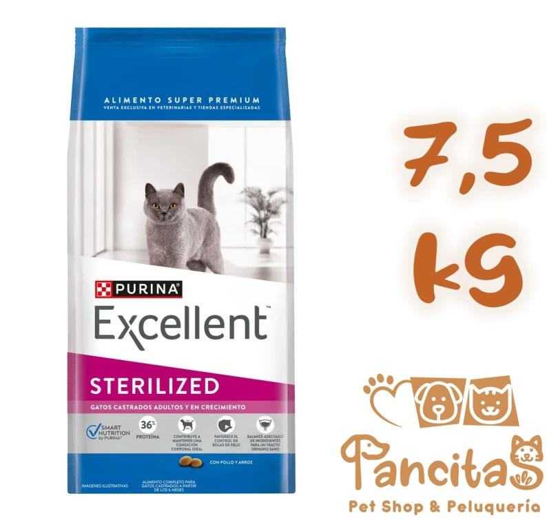 [211117] EXCELLENT CAT STERILIZED 7,5KG
