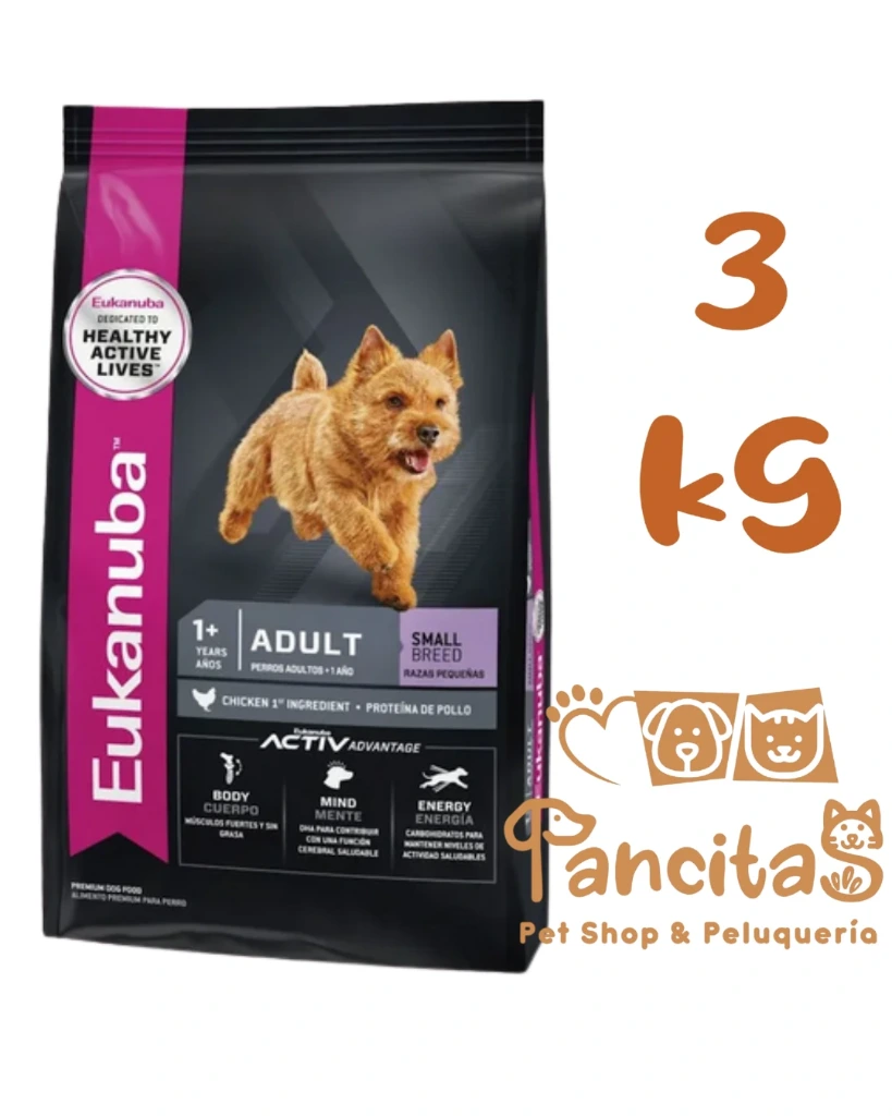 EUKANUBA  ADULTO SMALL 3KG