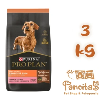 PRO PLAN DOG ADULT SENSITIVE SKIN SMALL 3KG