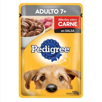 PEDIGREE POUCH DOG ADULTO +7 100GR PROMO 5+1