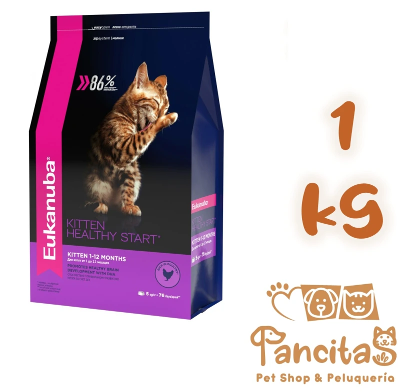 EUKANUBA CAT KITTEN HEALTHY START 1KG
