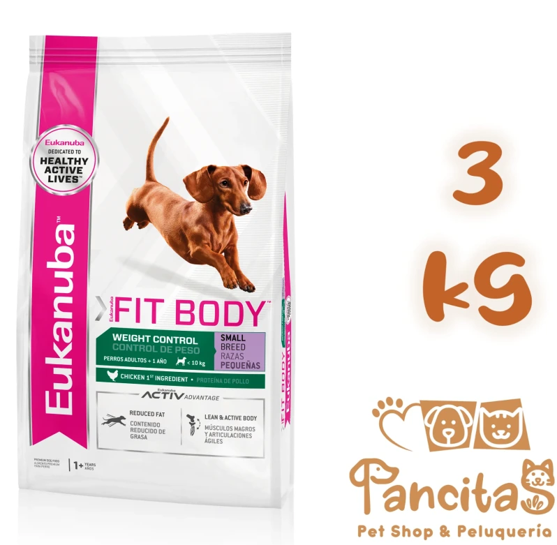 [7241030] EUKANUBA FIT BODY SMALL 3KG