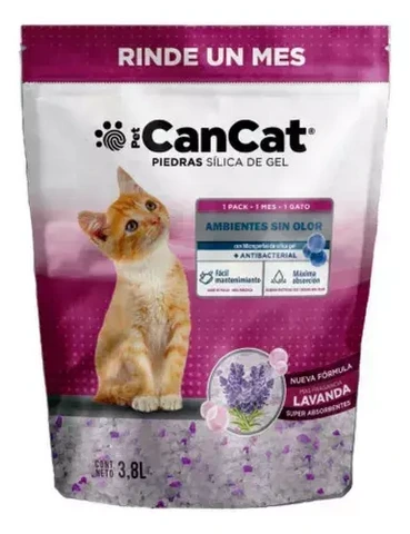 PIEDRITAS SILICAS CANCAT LAVANDA 3,8L