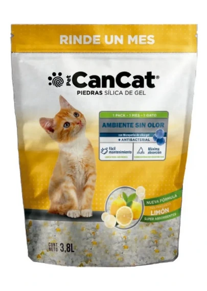 PIEDRITAS SILICAS CANCAT LIMON 3,8L