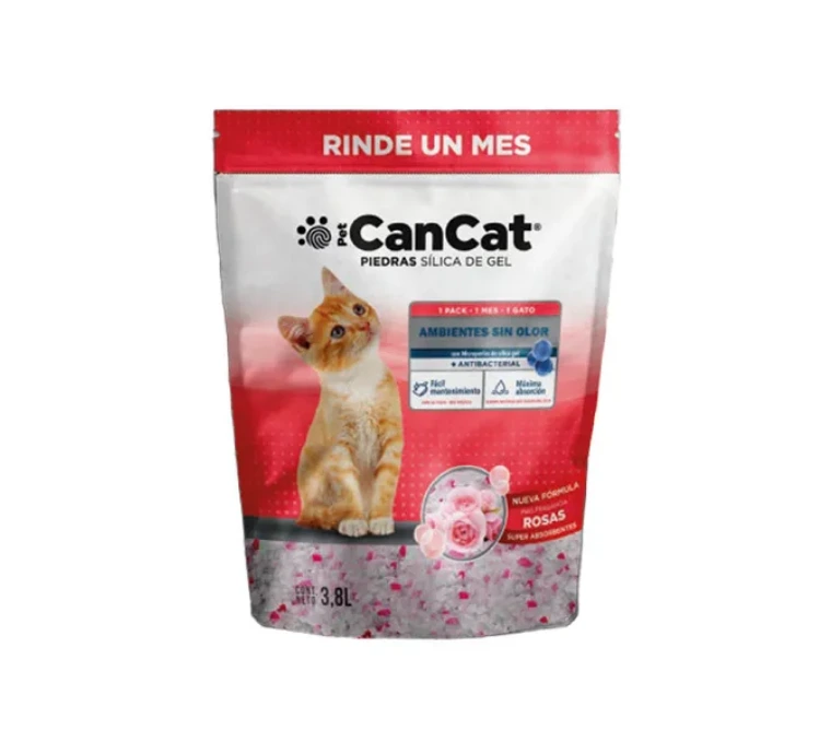 PIEDRITAS SILICAS CANCAT ROSAS 3,8L
