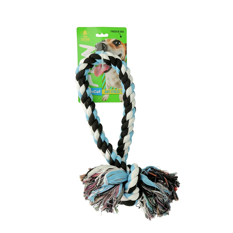 CANCAT FUN HUESO DE SOGA CON NUDO 11'